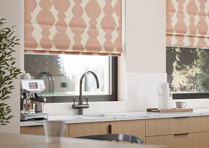 Construct, Melon - Twist&Fit Roman Blind - Image 5